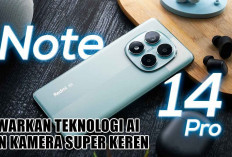 Gak Cuma Kece, Redmi Note 14 Pro 5G Tawarkan Teknologi AI dan Kamera Super Keren! Ini Spesifikasinya!