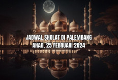 Jadwal Waktu Sholat di Palembang Beserta Niat Hari Ini, Ahad 25 Februari 2024