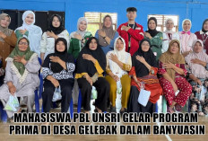 Aksi Keren Mahasiswa PBL FKM Unsri: Gelar Edukasi dan Cek Kesehatan Gratis PRIMA di Gelebak Dalam Banyuasin!