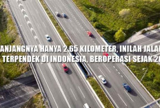 Panjangnya Hanya 2,65 Kilometer, Inilah Jalan Tol Terpendek di Indonesia, Beroperasi Sejak 2021