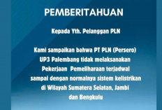 INFO TERBARU! PLN Tunda Pemadaman Listrik di Palembang, Fokus Atasi Masalah Ini Dulu!