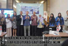 Gandeng Mitra Internasional, Ilmu Kelautan FMIPA UNSRI Gelar FGD Literasi Laut dan Aksi Iklim