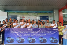 Toyota Gelar Ekspedisi Veloz Hybrid EV Lintas Nusa, Singgah di Palembang