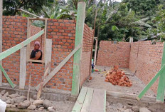 ALHAMDULILLAH, 15 Pemukiman Warga Desa Patikal Baru Lahat Dibedah Rumah, Ini Hasilnya