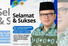 SELAMAT! Bupati Empat Lawang Pimpin Kagegama Periode 2025-2029