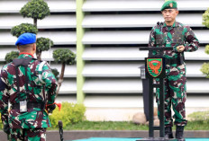 Pimpin Upacara Bendera, Ini Amanat Panglima TNI Dibacakan Pangdam II Sriwijaya