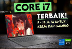5 Laptop Intel Core i7 Murah Terbaik 2026, Untuk Kerja, Ngedit, dan Gaming AAA!