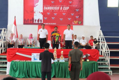 Resmi Dibuka! Turnamen Tenis Lapangan Danbrigif 8 Garuda Cakti Cup, Semarak HUT TNI