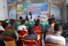 Bentuk Pengurus Kopdes Merah Putih Lubuk Lungkang Lahat, Ini Pesan Menohok Camat