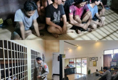 Cek Tahanan, Kapolsek Indralaya Pastikan para Tahanan dalam Keadaan Sehat