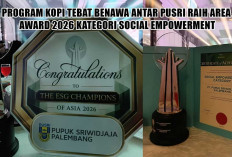 Keren! Berkat Kopi Tebat Benawa, Pusri Sabet Penghargaan Internasional AREA Award 2026