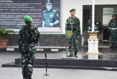 Upacara Tujuh Belasan Bulan September, Kasrem Gapo Bacakan Amanat Pangdam II Sriwijaya, Apa Isinya