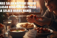 Awas Salah Kaprah! Inilah Alasan Kenapa Buka Puasa Tak Selalu Harus Manis