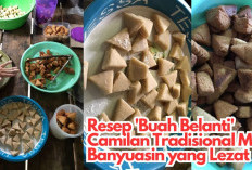 Lenus Warga Bailangu Kecamatan Sekayu Membagikan Resep Rahasia 'Buah Belanti', Camilan Khas Musi Banyuasin