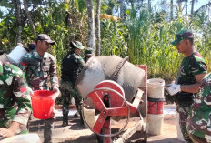 Wajah Baru Desa Cukil: Pembangunan Jalan Cor TMMD Siap Genjot Ekonomi Warga Semarang