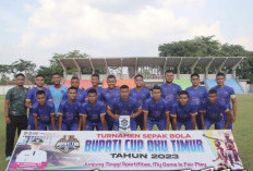Jalin Kedekatan TNI dengan Rakyat, Yonarmed 15/Cailendra Ikuti Turnamen Sepakbola Bupati Cup OKU Timur