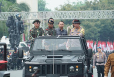 Orang Nomor 1 Polri Ternyata Cek Langsung Gladi Bersih Apel Gelar Pasukan Pengamanan, Apa Ya?