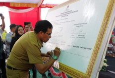 Hari Pertama di Kota Pagaralam, Pj Wako yang Baru Hadiri Rapat Pleno Terbuka KPU