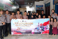 Wujud Syukur Hari Bhayangkara ke-80, Polda Sumsel Salurkan 3.074 Paket Makanan ke 80 Panti Asuhan