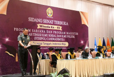 Beginilah Danrem Gapo Memberikan Orasi Kebangsaan di Wisuda ke-45 Stisipol Candradimuka