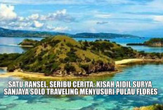 Satu Ransel Seribu Cerita, Mahasiswa Universitas Andalas Ulas Kisah Surya Sanjaya Solo Traveling Susuri Flores