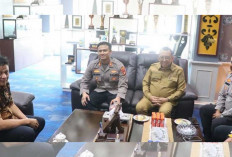 Temui Bupati Enos, Kapolres OKU Timur Bahas Penguatan Keamanan dan Kamtibmas