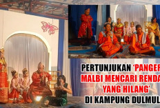 Pertunjukan Pangeran Malbi Mencari Rendang yang Hilang di Kampung Dulmuluk, Tradisi Saweran Auto Bikin Salfok!