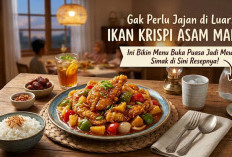 Gak Perlu Jajan di Luar! Ikan Krispi Asam Manis Ini Bikin Menu Buka Puasa Jadi Mewah, Simak di Sini Resepnya