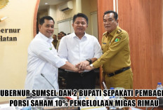 3 Kepala Daerah Sepakati Pembagian Porsi Saham 10 Persen Pengelolaan Minyak dan Gas Bumi Wilayah Kerja Rimau