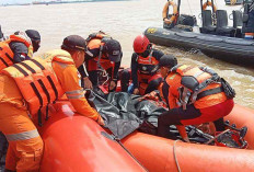 Akhirnya, Tim SAR Gabungan Temukan Nahkoda Kapal Yang Tenggelam di Sungai Musi, Berikut Kondisinya