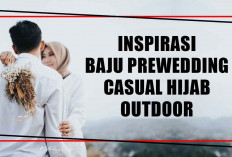 5 Rekomendasi Inspirasi Baju Prewedding Casual Hijab Outdoor, Kece Abis