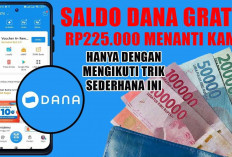 Saldo DANA Gratis Rp225.000 Menanti Kamu, Caranya Gampang Hanya dengan Mengikuti Trik Sederhana Ini!