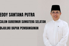 Profil Eddy Santana Putra, Calon Gubernur Sumatera Selatan yang Dijuluki Bapak Pembangunan