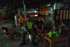 Terus Kawal dan Beri Keamanan dan Kenyamanan, Babinsa Koramil 405-09 Kota Agung Siaga