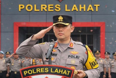 Kapolres Lahat Pimpin Upacara Hari Kesadaran Nasional, Ini Pesannya