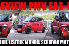 Review PMV EaS-E: Mobil Listrik Mungil Seharga Motor, Gaya Mewah Gak Bikin Dompet Robek!