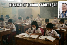 Belajar di Tengah Kabut Asap Palembang, Muhammad Isnaini: Kesehatan Siswa Kunci Utama Efektivitas Pendidikan!