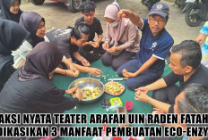 Bukan Akting Biasa, Aksi Nyata Teater Arafah UIN Raden Fatah Dedikasikan 3 Manfaat Pembuatan Eco-Enzyme