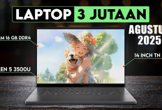 Rekomendasi Laptop 3 Jutaan Agustus 2025: Ringan, Gacor, Siap Nugas!