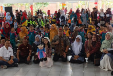 Meriah! Ribuan Anak PAUD se-Sumsel Padati Museum Sriwijaya Lewat Lomba Mewarnai