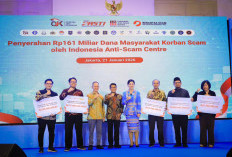 Indonesia Anti-Scam Centre Kembalikan Rp161 Miliar Dana Korban Scam