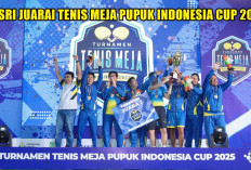 Moncer di Kandang, Tuan Rumah Pusri Sukses Raih Jadi Pemenang Tenis Meja Pupuk Indonesia Cup 2025