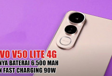 Gak Cuma Tangguh, Vivo V50 Lite 4G Punya Baterai 6.500 mAh dan Fast Charging 90W, Simak Reviewnya di Sini!