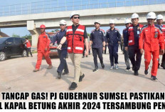 Tancap Gas! Pj Gubernur Sumsel Pastikan Tol Kapal Betung Akhir 2024 Tersambung Penuh
