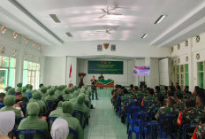 Tim Penyuluhan Hukum Kumdam ll Sriwijaya Datangi Makodim 0405 Lahat Nih, Kira-kira Soal Apa Ya 