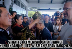 Ini Strategi Kemenpar Capai Target Kunjungan 16 Juta Wisman Sepanjang 2025