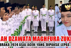 Inilah Dzawata Maghfura Zukhri, Paskibraka 2024 Asal Aceh, yang ‘Dipaksa’ Lepas Jilbab