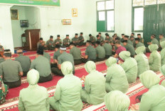 Ada Doa Bersama Kodim Lampung Timur di Masjid Al-Barokah, Dalam Rangka Apa?