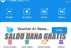 Saldo DANA Gratis Rp200 Ribu Hari Ini Rabu 9 Oktober 2024, Yuk Cek Disini