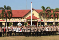 Jelang Serah Terima Jabatan, AKBP Bagus Suryo Wibowo Pesan ini pada Personel Polres Ogan Ilir
